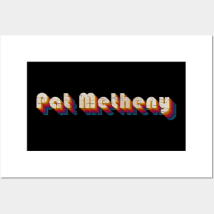 retro vintage Pat Metheny Posters and Art